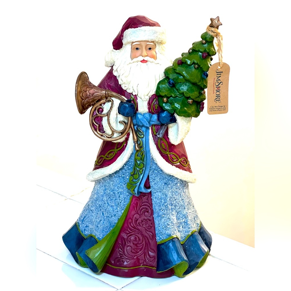 Jim Shore Heartwood Creek 'Sounds and Sights Sure to Delight' Santa Claus 2019